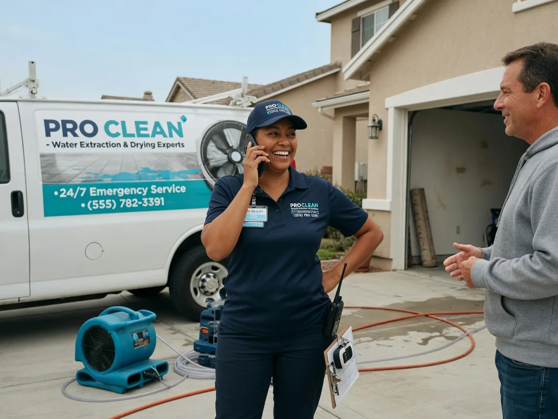 Water Extraction & Drying La Mirada, CA FAQs
